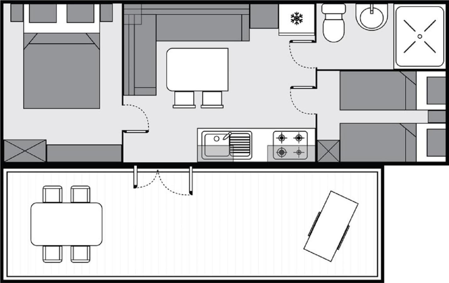 Mobilhome Victoria Camping Lanterna Park za odmor Tar-Vabriga